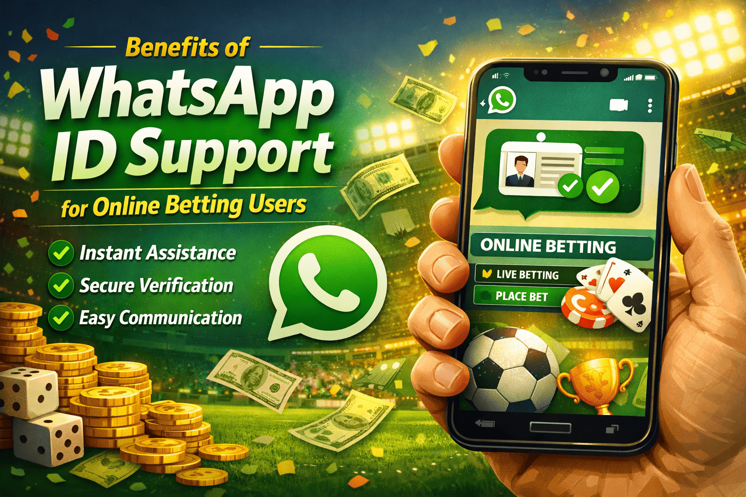 You are currently viewing Benefits of WhatsApp ID Support for Online Betting Users
